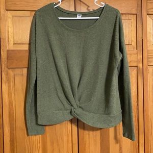 Green long sleeve